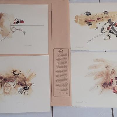 (4) Signed and #Ed Lithographs by Charles Fredrick Lavato