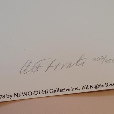 (4) Signed and #Ed Lithographs by Charles Fredrick Lavato