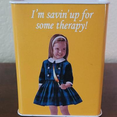 "I'm saving Up for some therapy " Bank