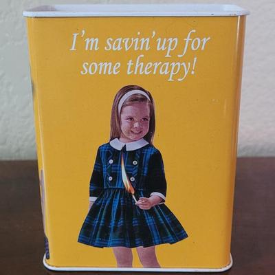 "I'm saving Up for some therapy " Bank