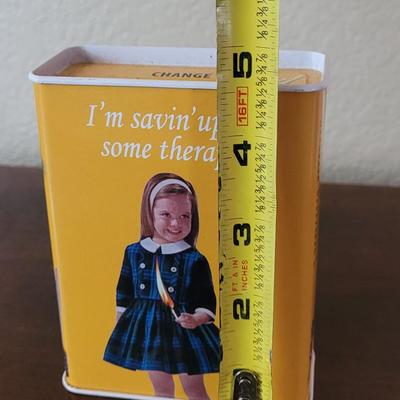 "I'm saving Up for some therapy " Bank