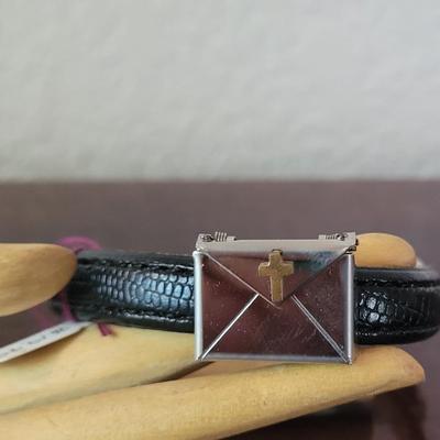 New Hallmark Cross Locket Bracelet and Necklace with Messages