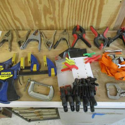 Assortment Of Clamps