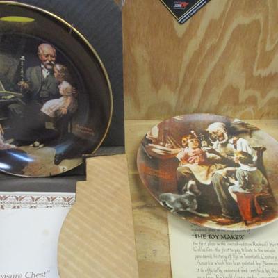Collection Of Norman Rockwell Plates - 29 Plates