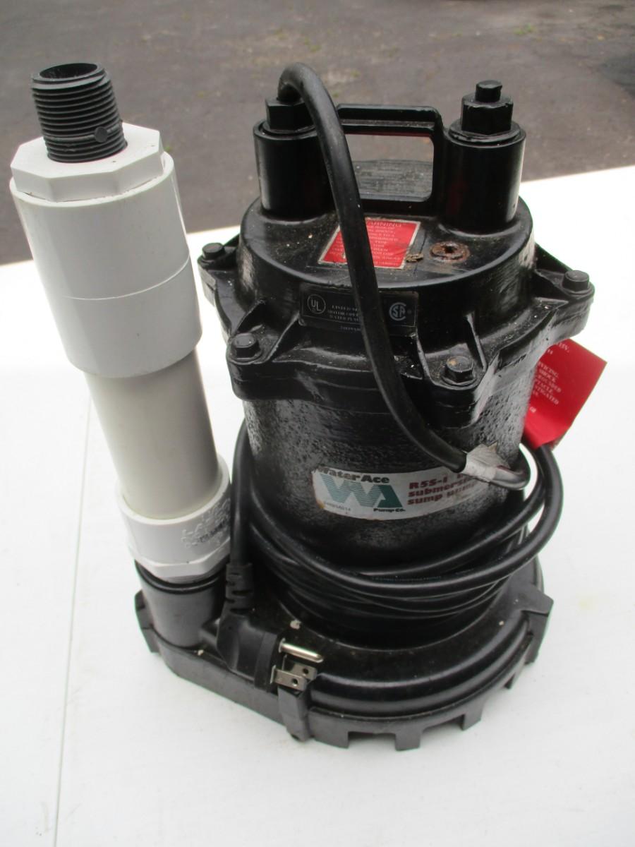 Water Ace R5S1 1/2 HP Submersible Sump Pump