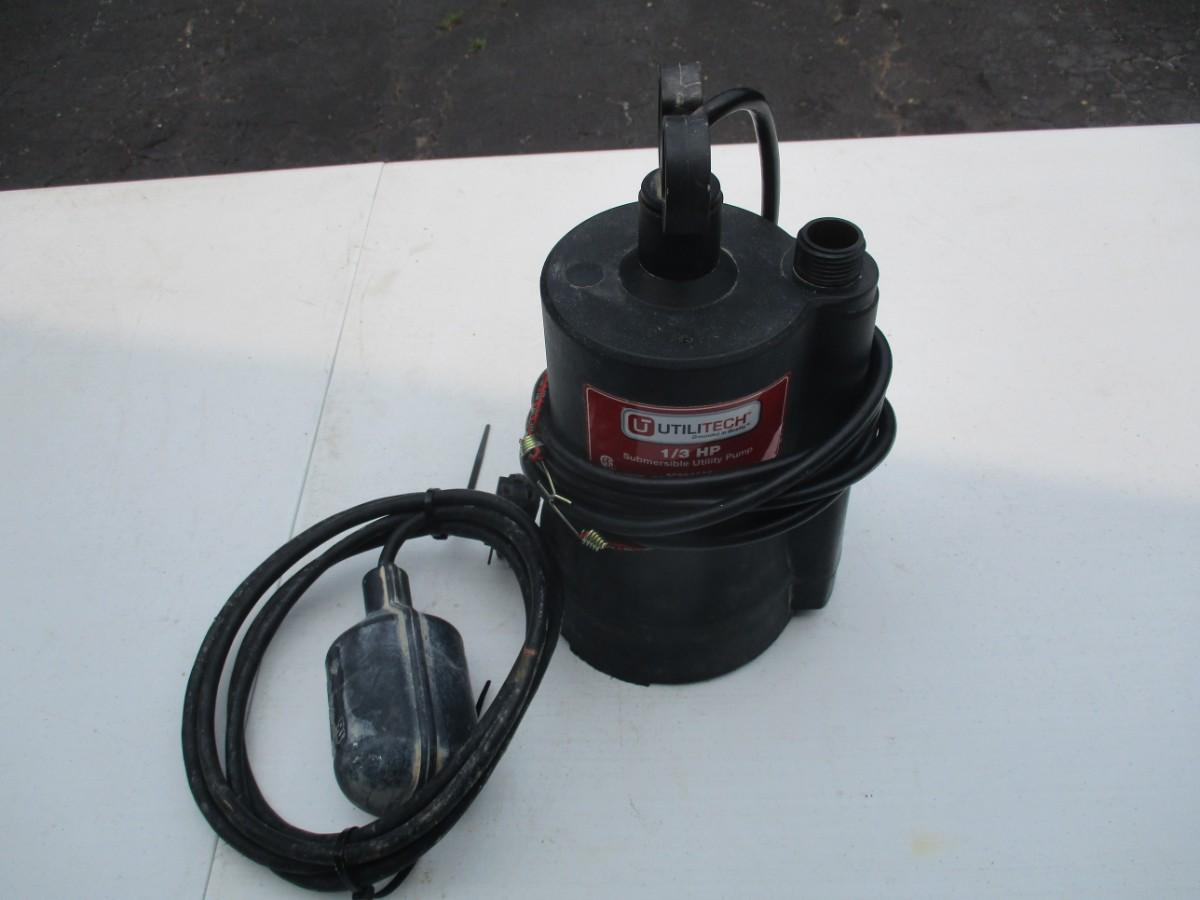 Utilitech 1/2 HP Submersible Utility Pump