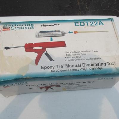 Anchoring System EDT22A Epoxy Tie Manual Dispensing Tool