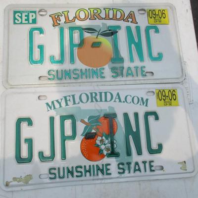 Collection Of License Plates