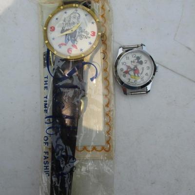Spiro Agnew & Mickey Mouse Watches