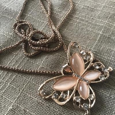 Butterfly Costume Necklace