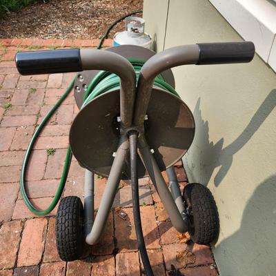 ELEY RAPID Reel Cart with Garden hose & Attachments