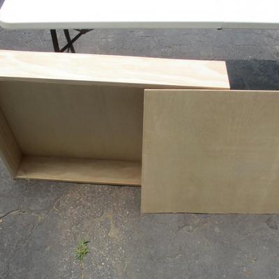 4- Handmade Wooden Storage Boxes