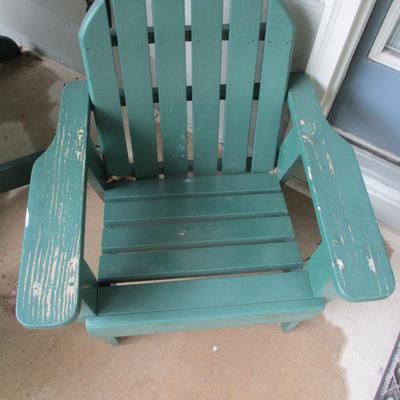 Childs Wooden Outdoor Chair