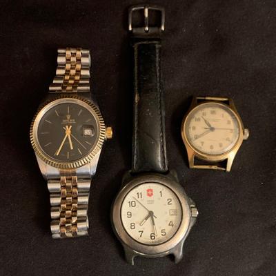 Rolex, Swiss Army, & New Ardath Watches (K-HS)