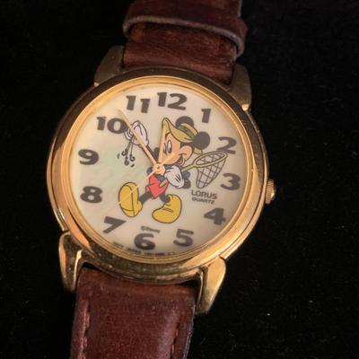 Variety of Watches: Rolex, Mickey Mouse, Seiko, & More (K-HS)