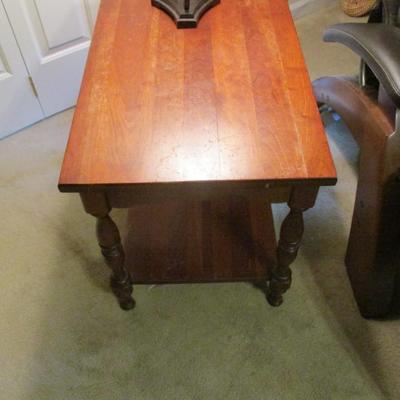 Wooden End Table Choice B