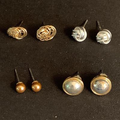 Variety of Silver & Gold Jewelry, Including Sterling & 14K (K-HS)