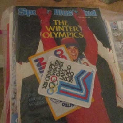 1980 XIII Olympic Winter Games Lake Placid Memorabilia