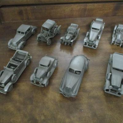 Pewter Cars