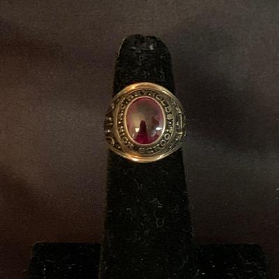 1963 A.C. Reynolds 10K Gold Harcourt Ring (K-HS)