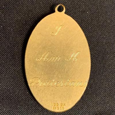 Sterling Silver & Gold Religious Pendants (K-HS)