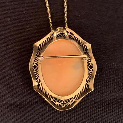 14K Gold & Sterling Silver Chains with Pendants (K-HS)