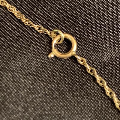 14K Gold & Sterling Silver Chains with Pendants (K-HS)