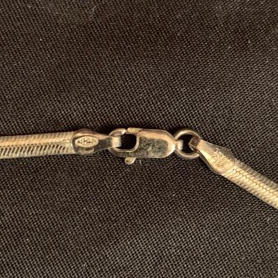 14K Gold & Sterling Silver Chains with Pendants (K-HS)