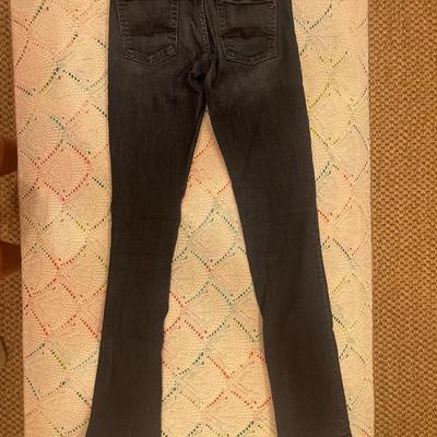 7 FOR ALL MANKIND: DARK BOOT CUT PANTS (WOMEN'S) SIZE 25