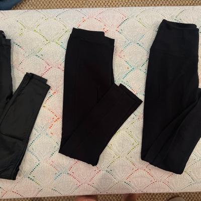 MISC DESIGNER BLACK LEGGINGS