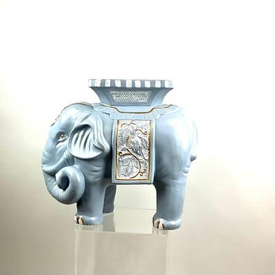 800 Vintage Handpainted Elephant Garden Stand