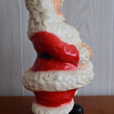 Large Ceramic Santa Coin Bank