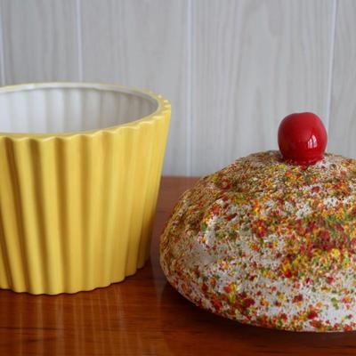 Large Ceramic Cookie Jar