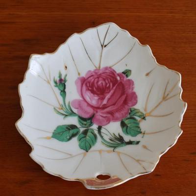NASCO Set of Four Vintage Floral Dishes/Coasters (4)