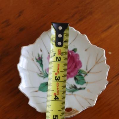 NASCO Set of Four Vintage Floral Dishes/Coasters (4)