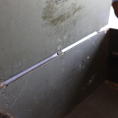 US Army WWII Footlocker Trunk