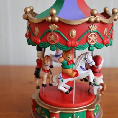Electronic Christmas Carousel Musical
