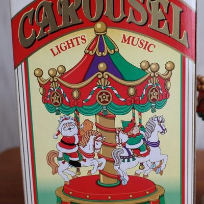 Electronic Christmas Carousel Musical