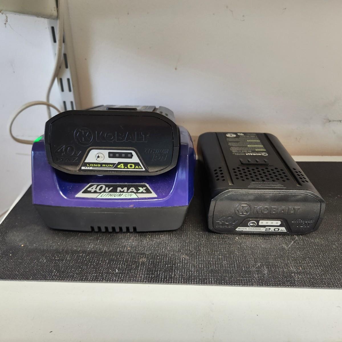 Kobalt KM 1940 40V Max 19" Lawn mower tested Working with battery