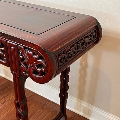 Rosewood Dragon Altar / Entry Table