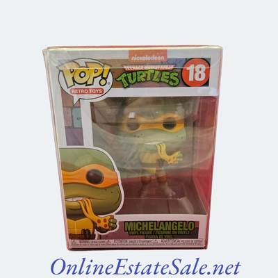 #18 UNOPENED MICHELANGELO 