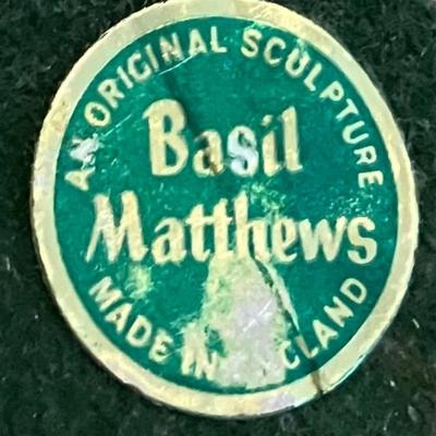 Two Basil Matthews England Leopard Sculptures