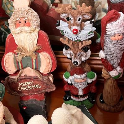 Mixed Christmas Decor Lot - Department 56, Wintersong