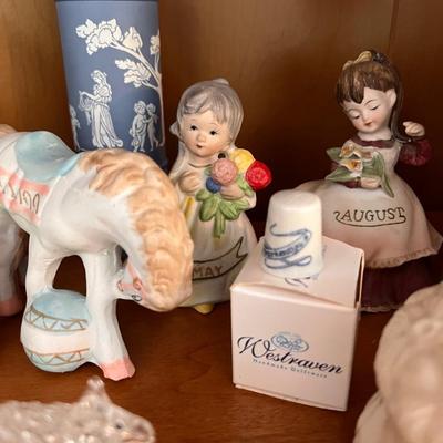 Large Lot Collectible Figurines - Goebel, Noritake, Otagiri