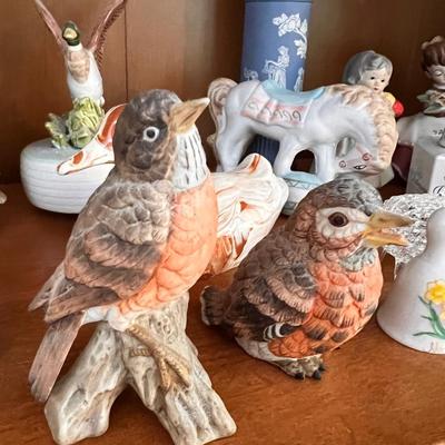 Large Lot Collectible Figurines - Goebel, Noritake, Otagiri