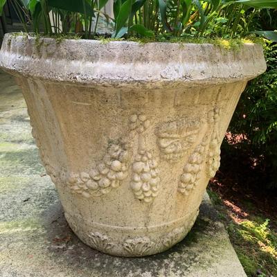 Four Concrete Planters (BY-DW)