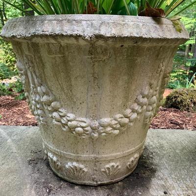 Four Concrete Planters (BY-DW)