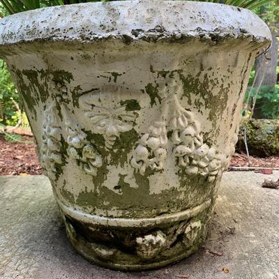 Four Concrete Planters (BY-DW)