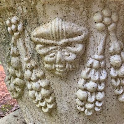 Four Concrete Planters (BY-DW)