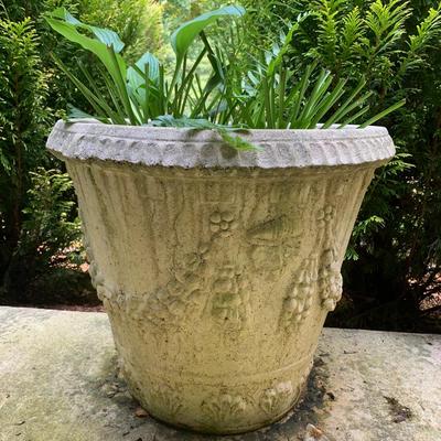 Four Concrete Planters (BY-DW)